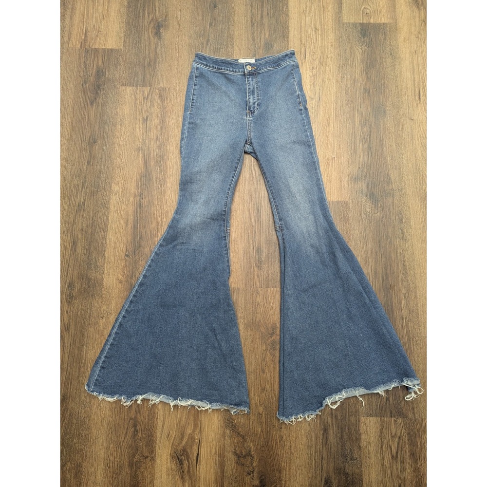 We The Free Blue Flare Jeans
